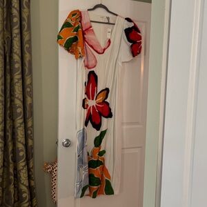 Anthropologie Multicolor Floral Dress